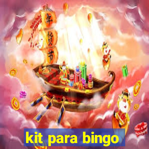 kit para bingo