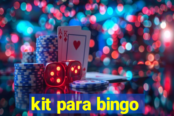 kit para bingo