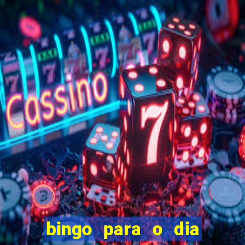 bingo para o dia do estudante