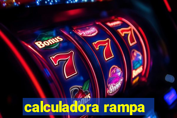 calculadora rampa