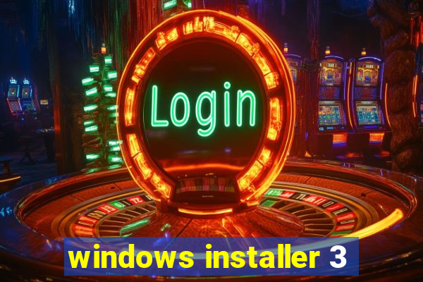 windows installer 3