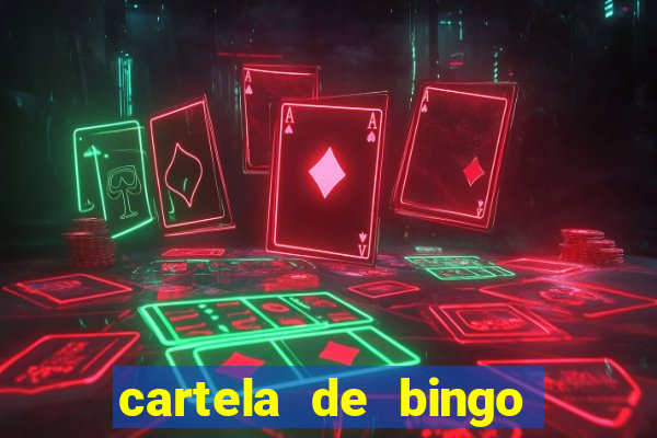 cartela de bingo de fra??es