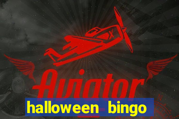 halloween bingo card generator