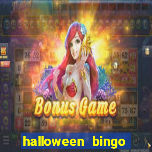 halloween bingo card generator