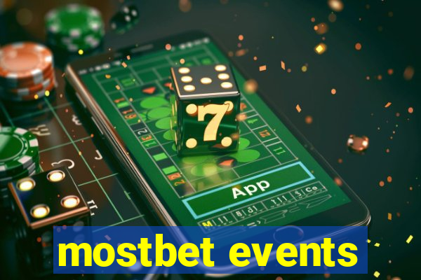 mostbet events