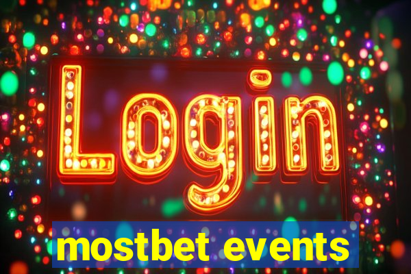 mostbet events