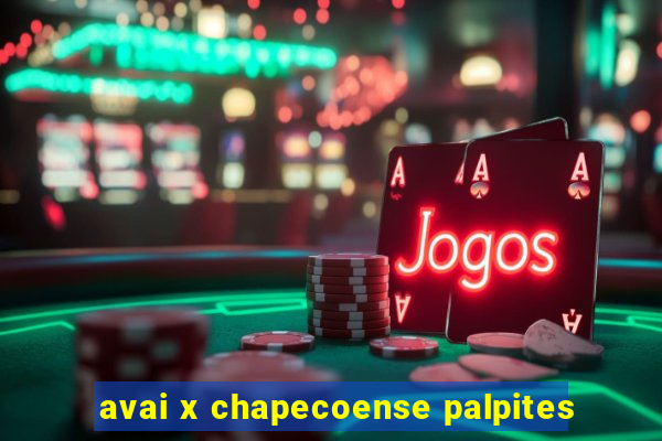 avai x chapecoense palpites