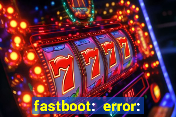 fastboot: error: failed to identify current slot