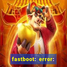 fastboot: error: failed to identify current slot