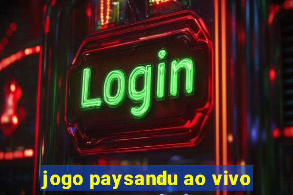 jogo paysandu ao vivo