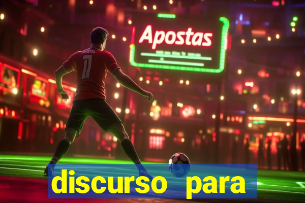 discurso para abertura de jogos escolares