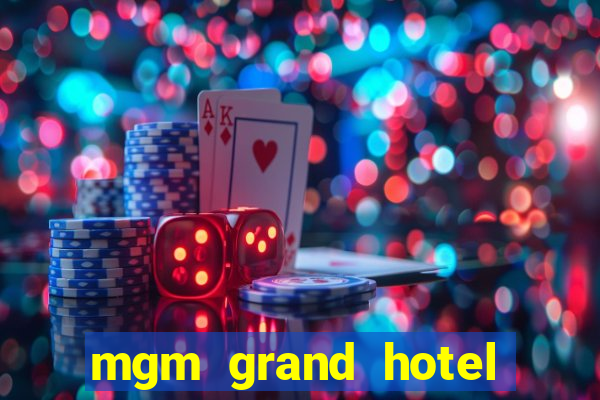 mgm grand hotel and casino address