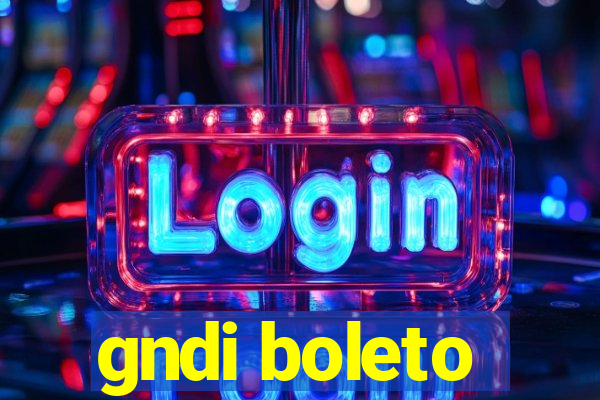 gndi boleto