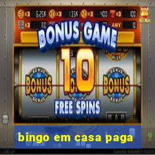 bingo em casa paga