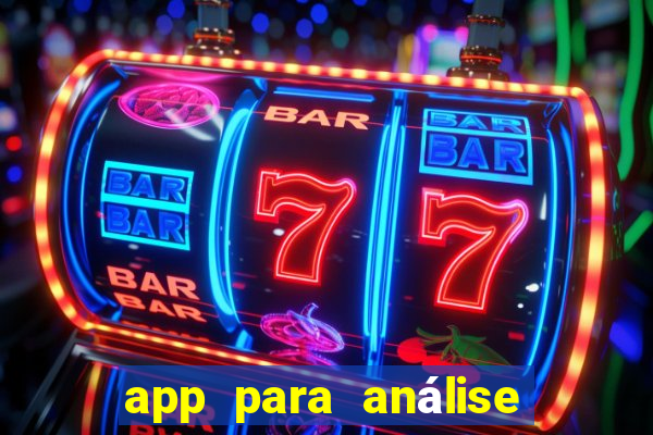 app para análise de jogos