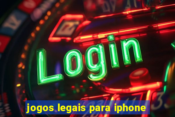 jogos legais para iphone