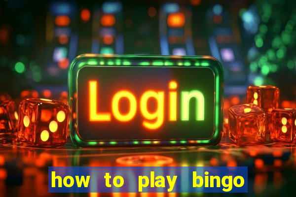 how to play bingo bonus scratch card