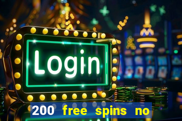 200 free spins no deposit usa casinos