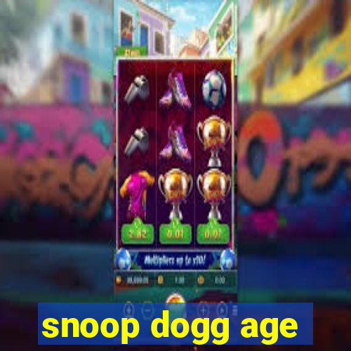 snoop dogg age