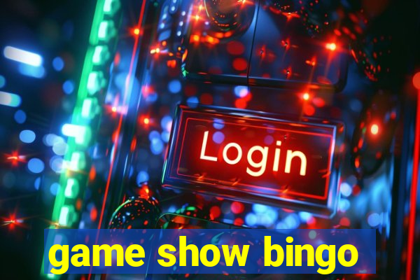 game show bingo