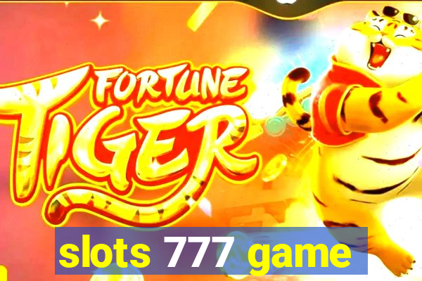 slots 777 game