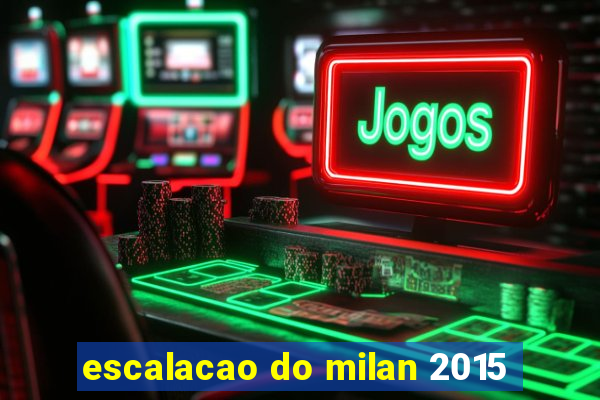 escalacao do milan 2015