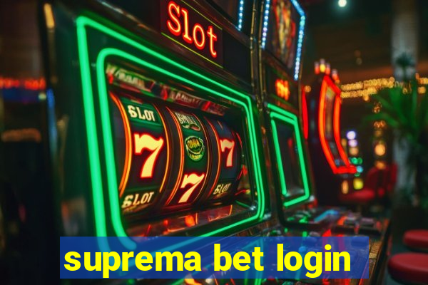 suprema bet login