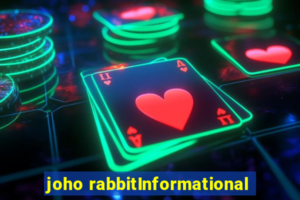 joho rabbitInformational