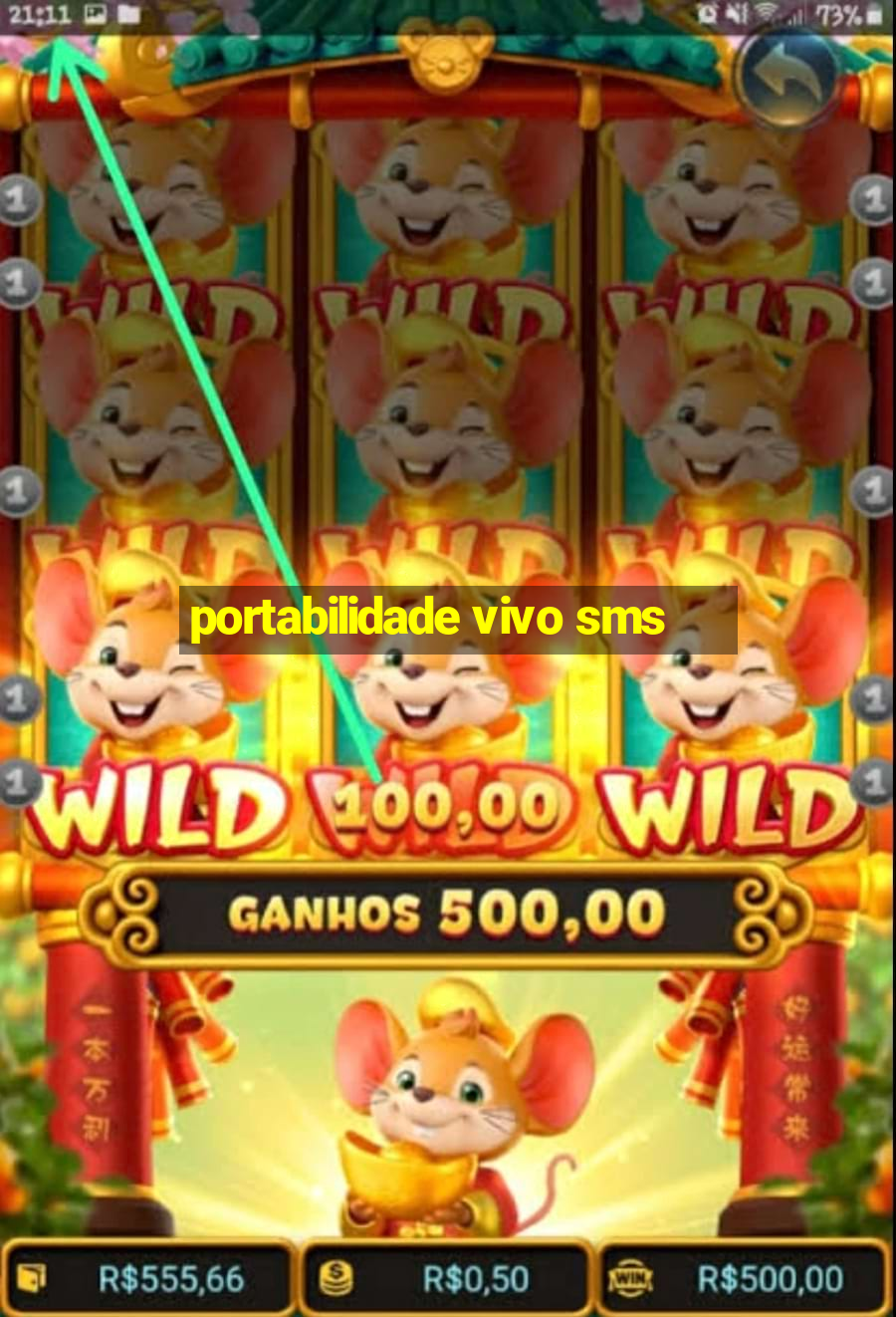 portabilidade vivo sms