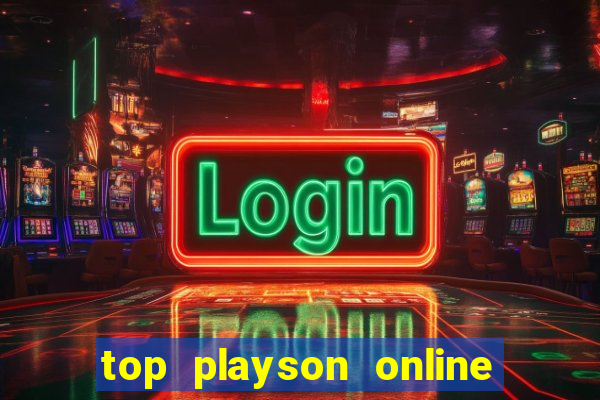 top playson online slot sites