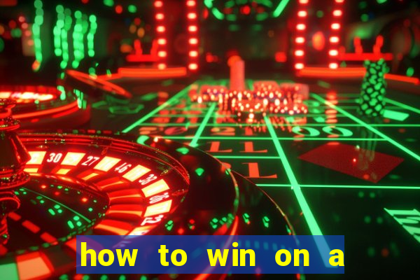 how to win on a slot machine in a casino