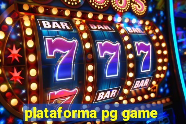 plataforma pg game