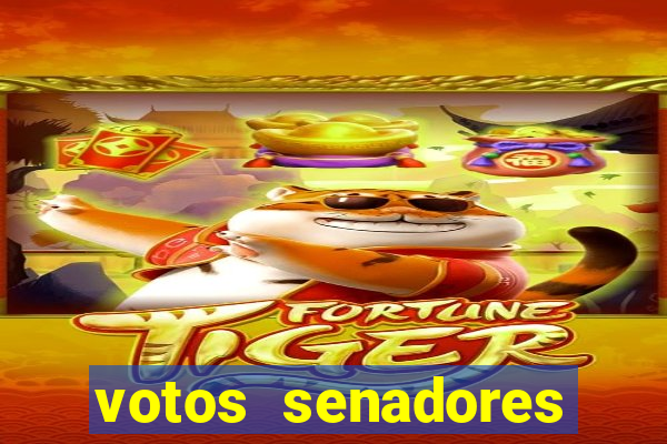 votos senadores impeachment moraes