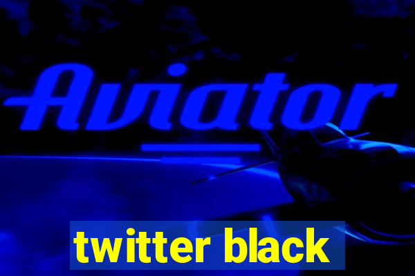 twitter black