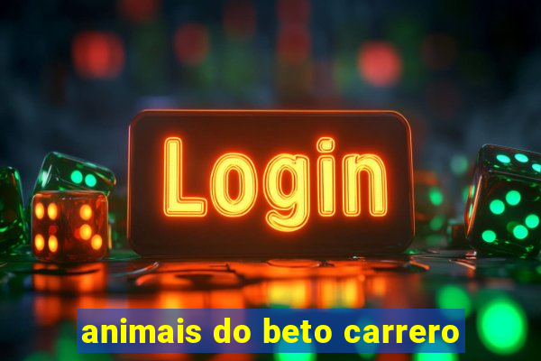 animais do beto carrero