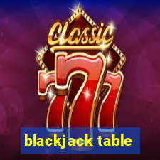 blackjack table