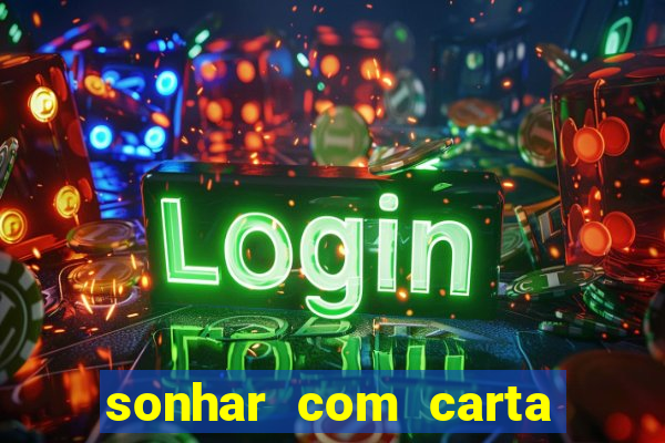 sonhar com carta livro dos sonhos