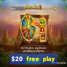 $20 free play chicken ranch casino