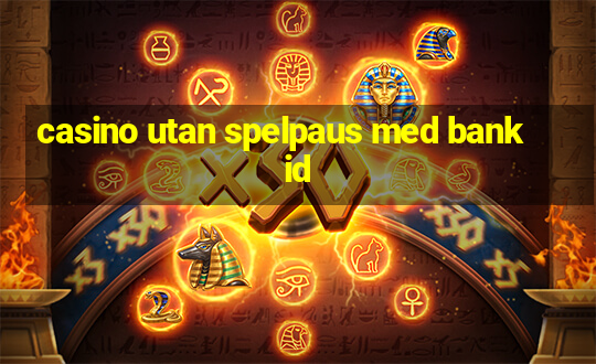 casino utan spelpaus med bankid