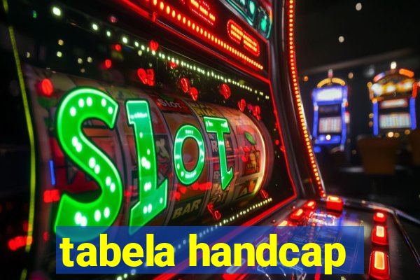 tabela handcap