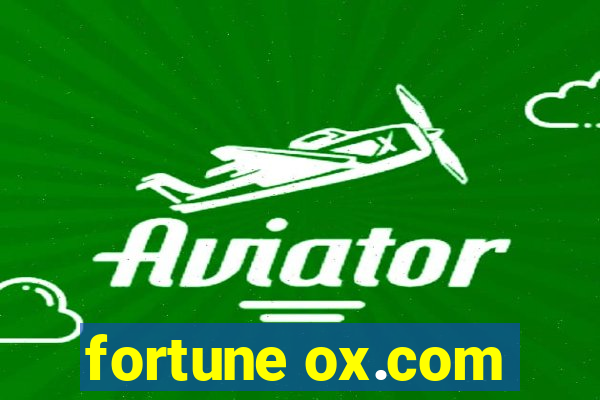 fortune ox.com