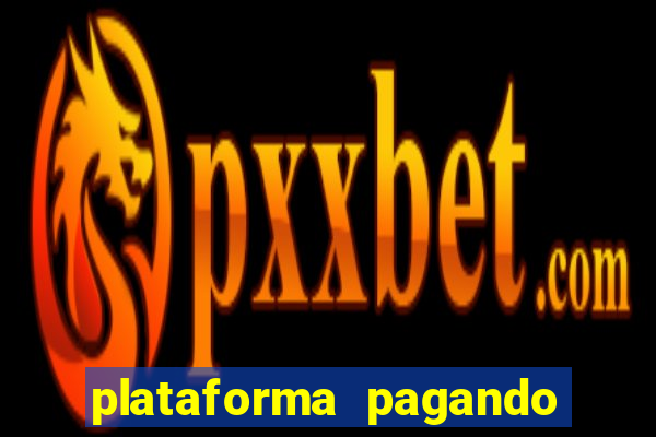 plataforma pagando no cadastro slot