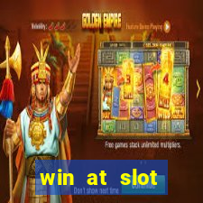 win at slot machines in casinos