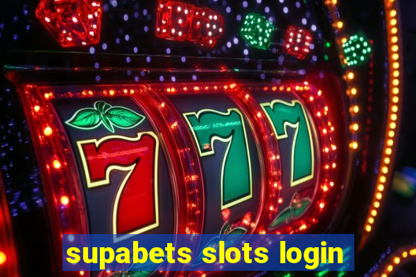 supabets slots login