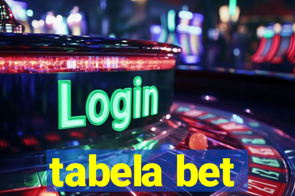 tabela bet