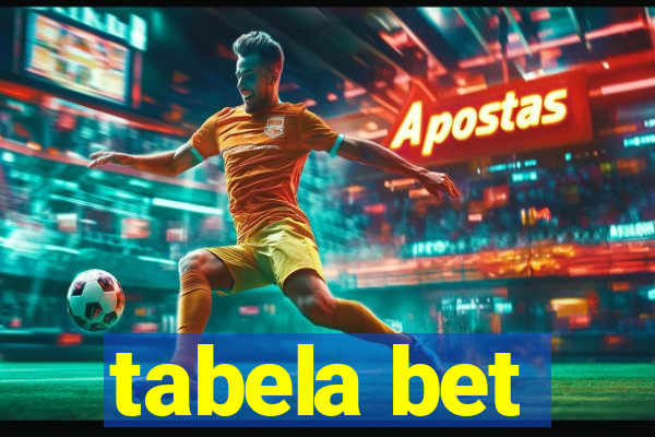 tabela bet