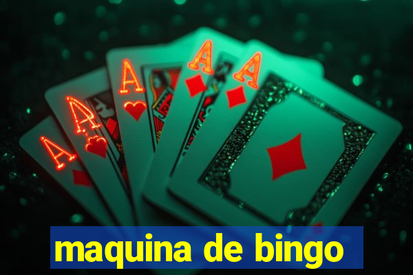 maquina de bingo