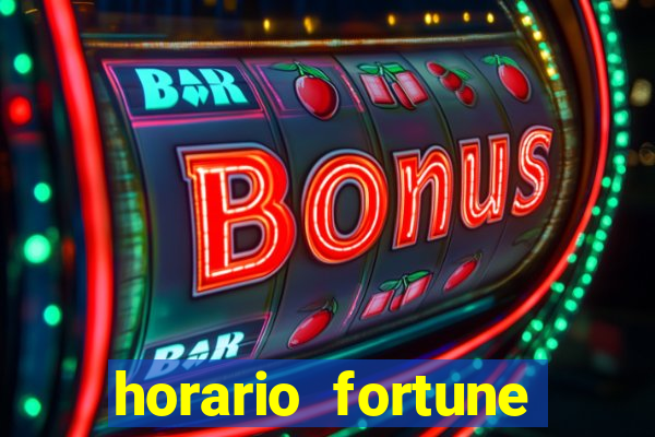 horario fortune tiger madrugada