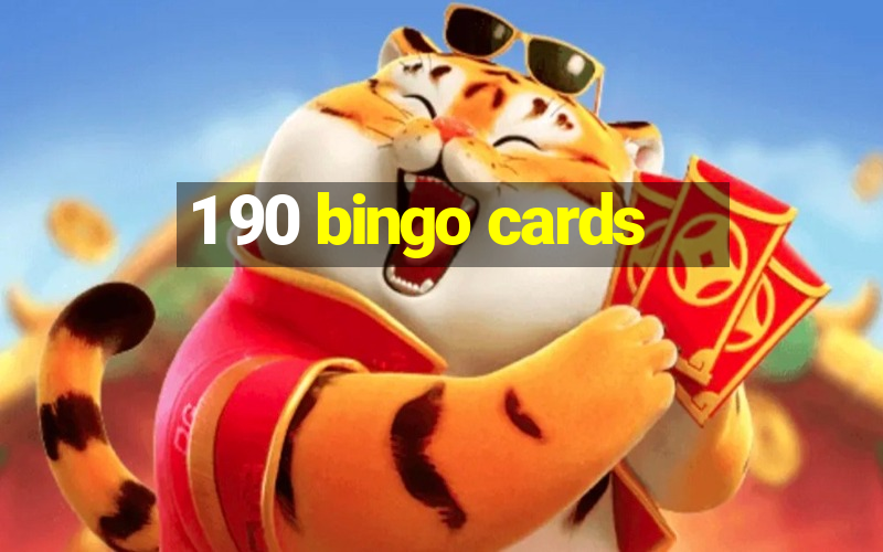 1 90 bingo cards