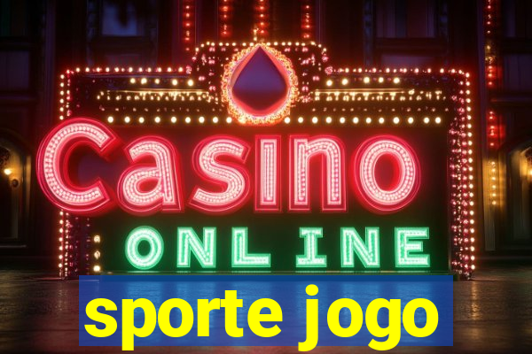 sporte jogo